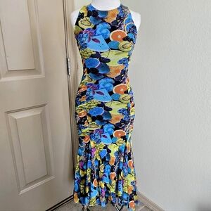 FUZZI Fruit Sleeveless Dress XS